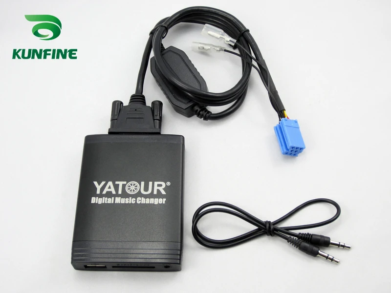 Автомобильный цифровой музыкальный Переходник USB SD Aux MP3 интерфейс Автомобильное