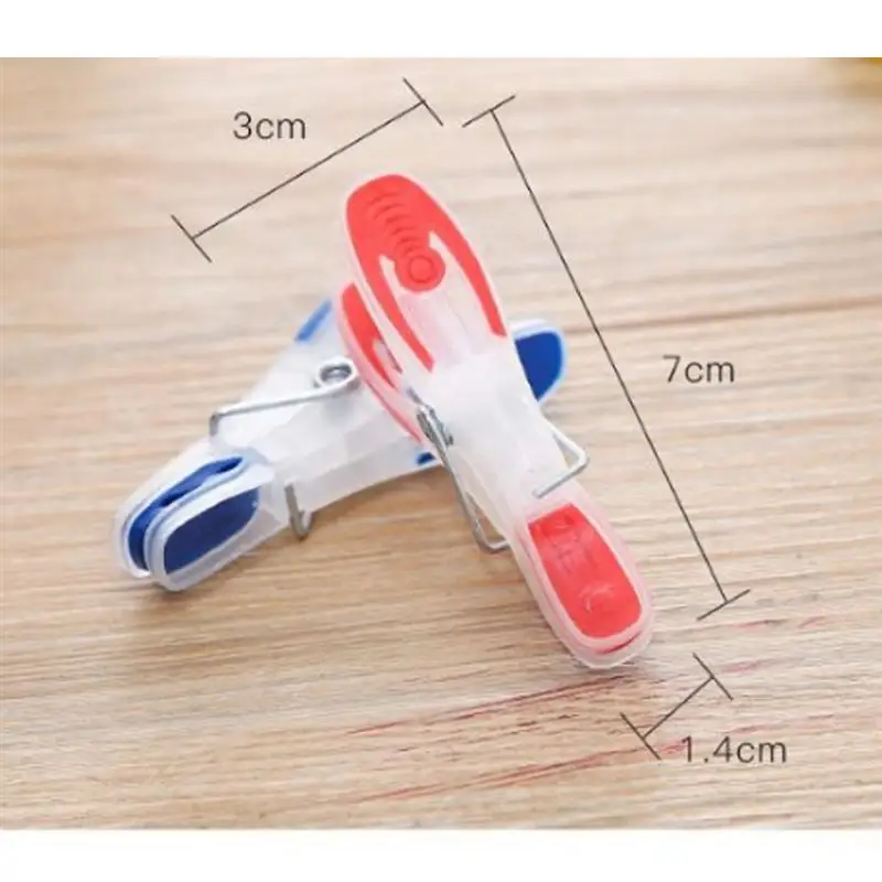 25 Pcs Plastic Clothespins Mini Non-slip Windproof Laundry Clips Photo for Underwear Socks Drying | Дом и сад