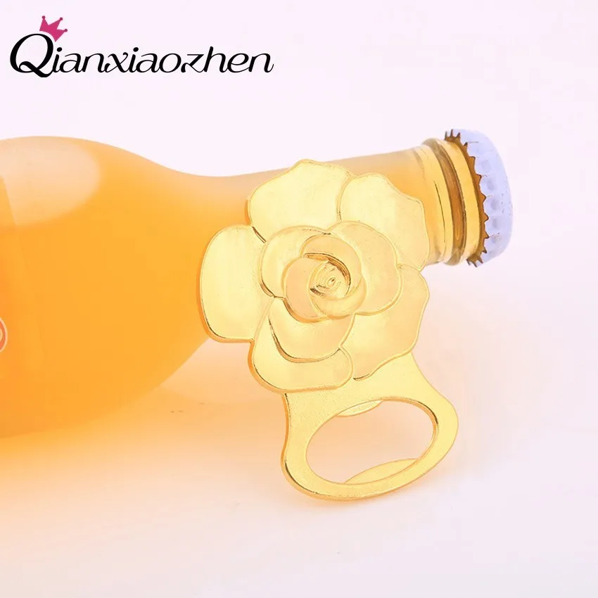 Qianxiaozhen 1 шт. открывалка для пива с цветами свадебные сувениры и подарки гостей
