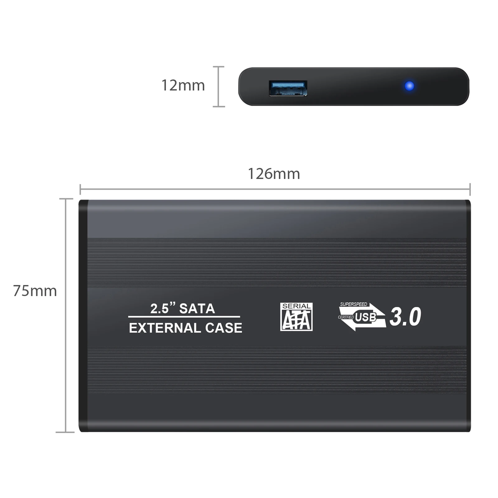 LiNKFOR USB 3 0 внешний 2 5 &quotSATA HDD SSD жесткий диск Корпус Корпуса Caddy|Кабели USB| |