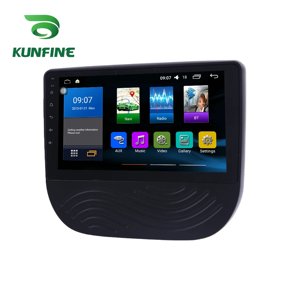Восьмиядерный 1024*600 Android 8 1 автомобильный DVD GPS навигационный плеер Deckless стерео для