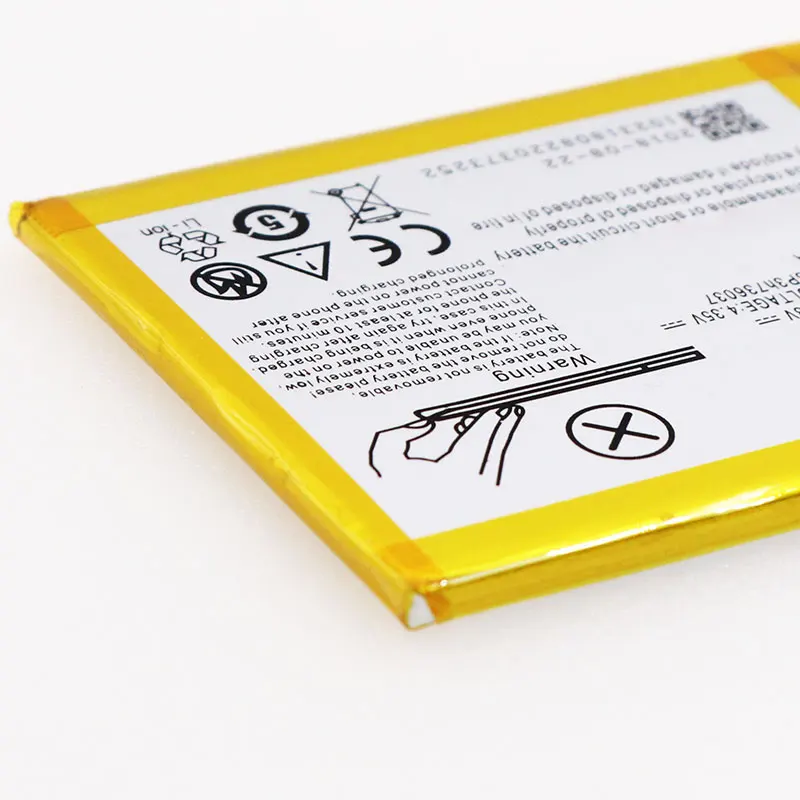 Аккумулятор Li3825T43P3h736037 на 2500 мА · ч для ZTE BV0720 Blade A2 V7 Lite с двумя SIM-картами