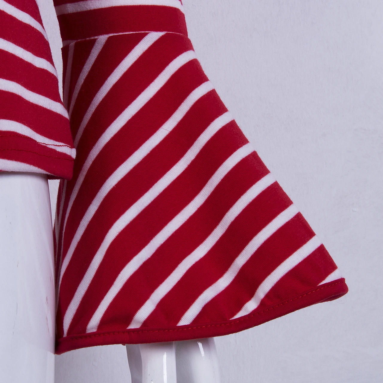 Женская футболка в полоску с длинным рукавом|Футболки| |