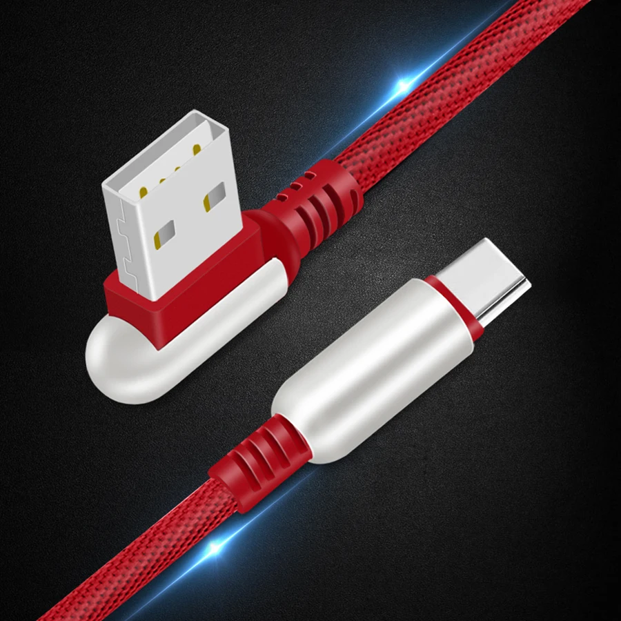 Нейлоновый USB кабель Type C для Samsung Galaxy Note 9 S9 S8 передачи данных быстрой зарядки Xiaomi