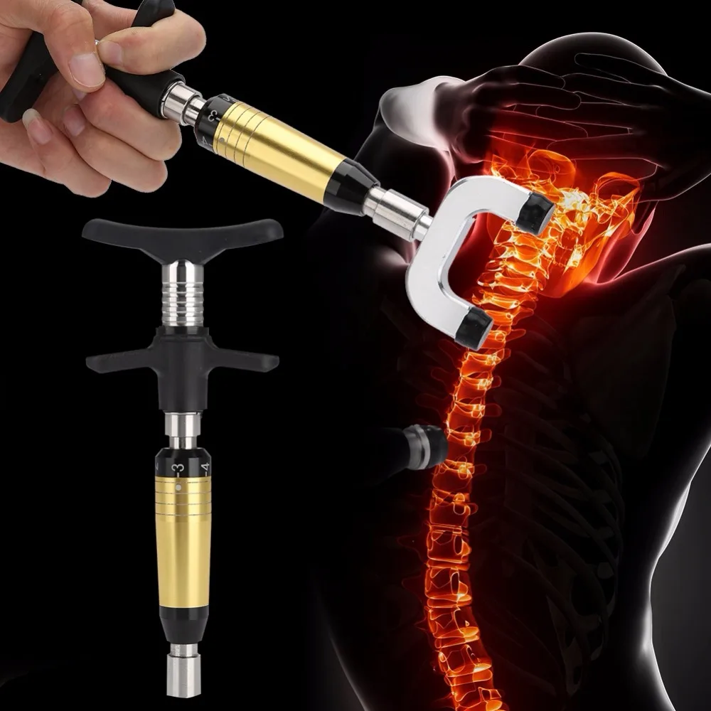 Ручной Chiropractic корректор корректирующая терапия для активного воздействия на позвоночник корректирующий массажер медицинский массажер ручной насос набор