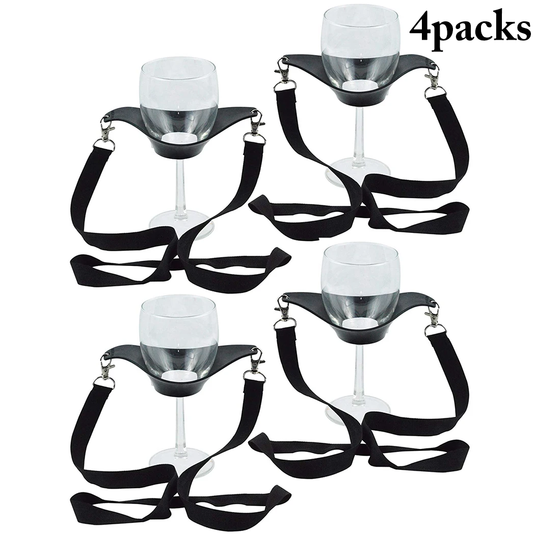 4 шт стеклянный талреп для вина держатель бокала ожерелье напитков | Дом и сад