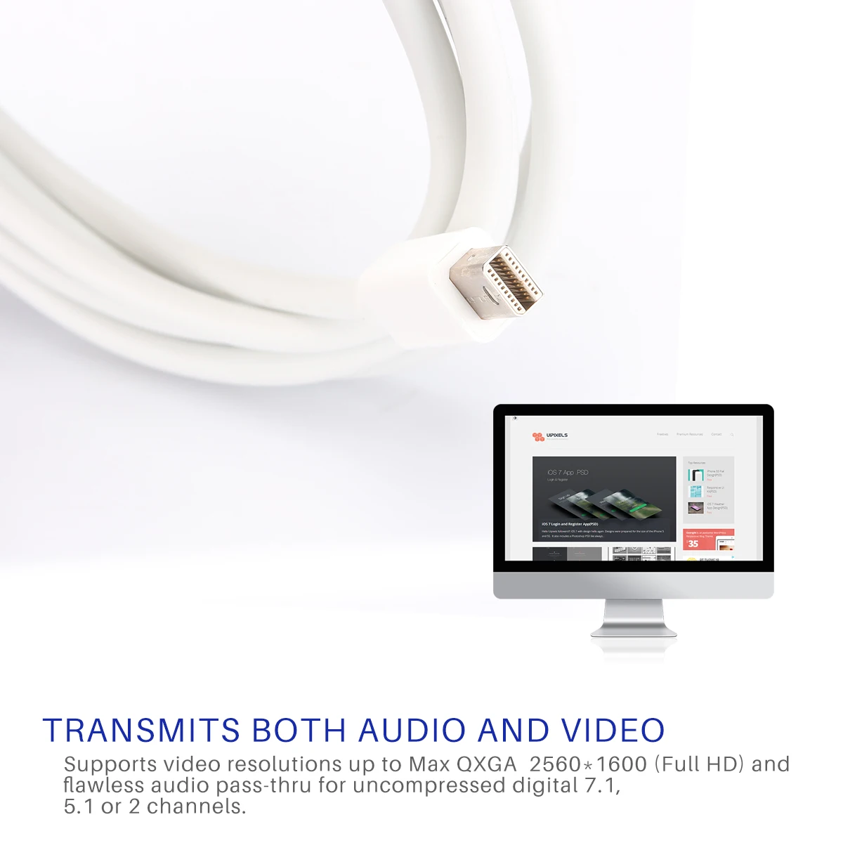 FORNORM Mini DP к HDMI DisplayPort Кабель адаптер HDTV Кабель| |