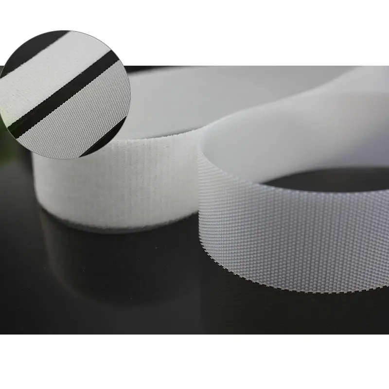 Клейкая крепежная лента для ребенка Белый Волшебный крючок и петля DIY мягкий