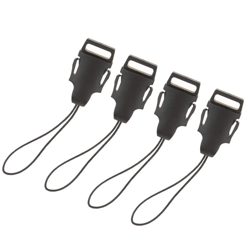 Съемный ремень пряжка адаптер пластик 4 шт камеры Прочный Висячие пряжки