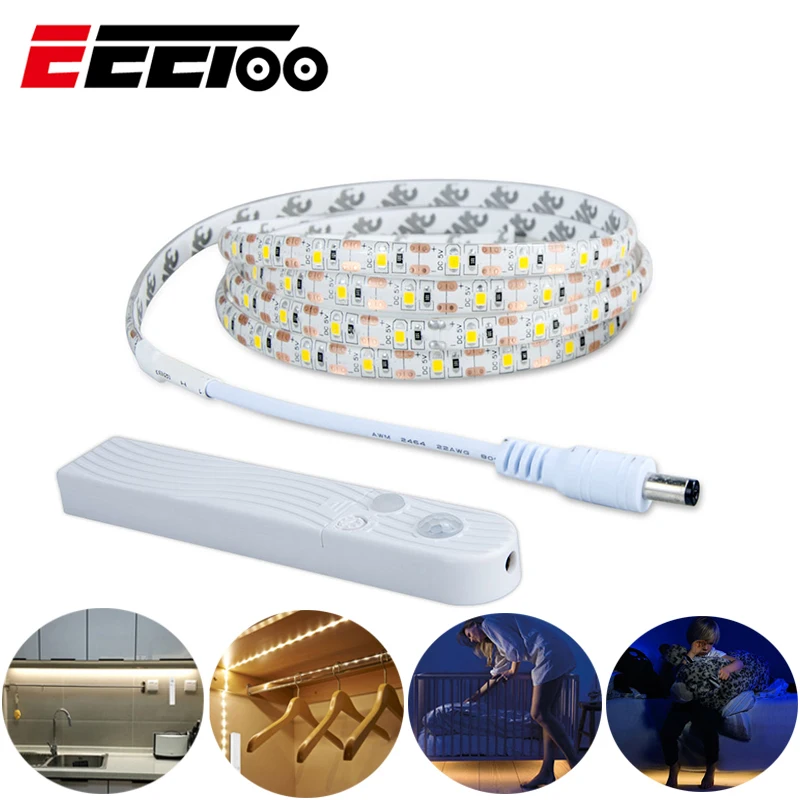 Светодиодный ночник EeeToo PIR светильник s с датчиком движения ing USB Индукционное