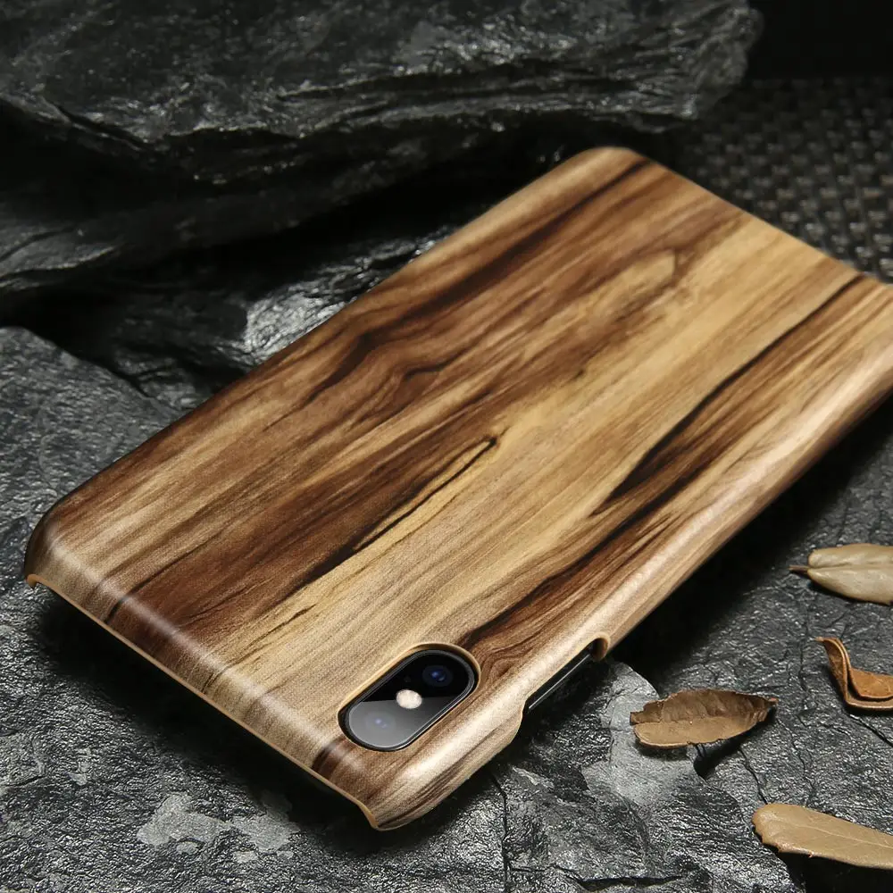 KISSCASE Деревянный чехол для iPhone X XR XS MAX из натурального дерева телефона 8 7 6 6S Plus 5 5S SE