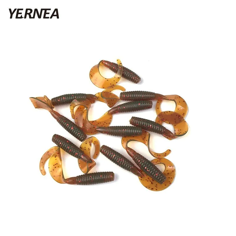 Рыболовные снасти Yernea 10 шт./лот 6 см 1 8 г силиконовые мягкие приманки рыболовная