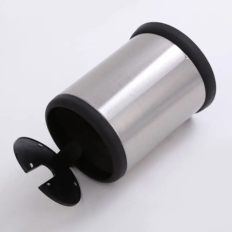 Creative Stainless Steel Toilet Brush And Holder length 30cm diameter 18cm Household Club Hotel Set |