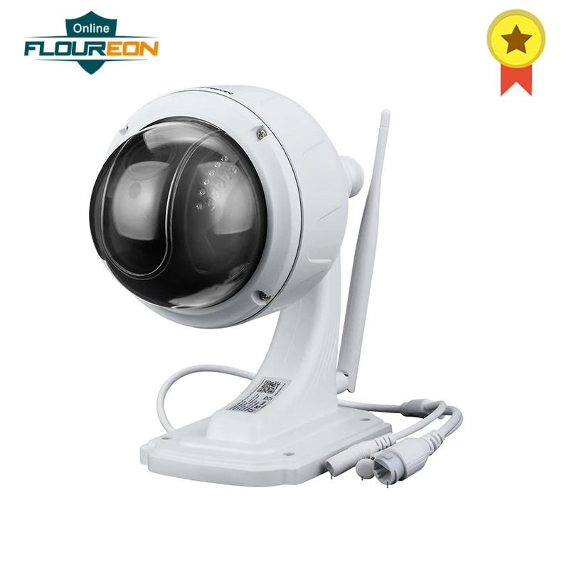 Floureon 1080 P Wi Fi 2 7 13 5 мм H.264 Беспроводной видеонаблюдения TF микро sd карты 5xzoom IR CUT IP66