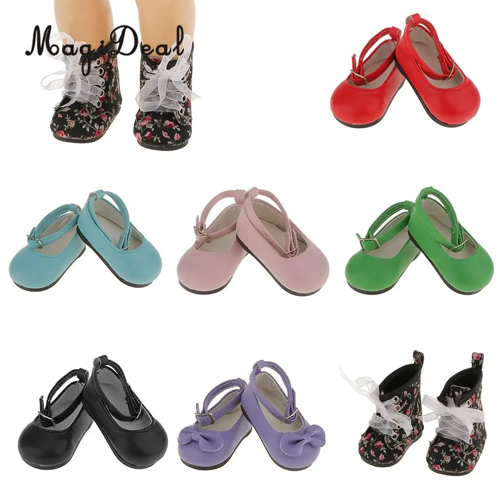 MagiDeal/1 пара Туфли-лодочки из лакированной кожи на плоской подошве с ремешком