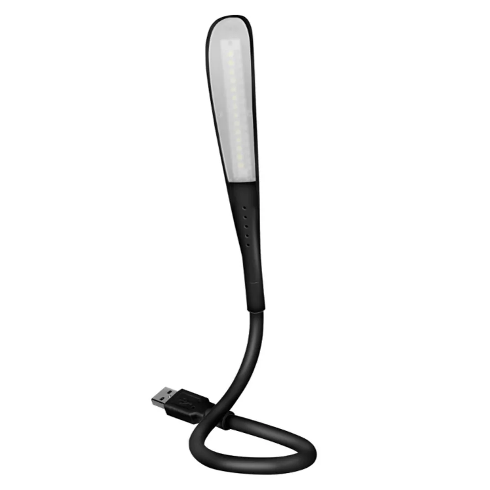 Приглушаемая Гибкая светодиодная USB лампа для чтения с сенсорным управлением
