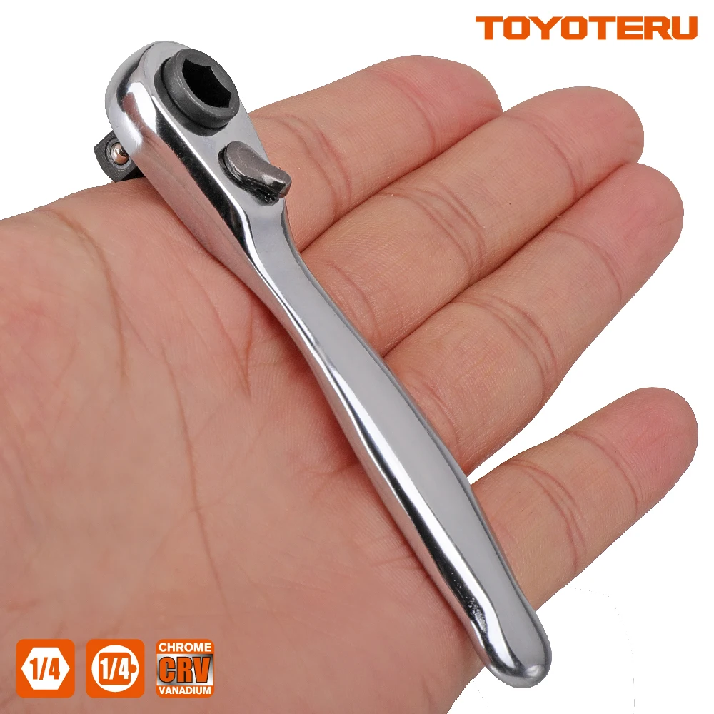 Горячая продажа мини 1/4 &quotдвойная головка квадратный Трещоточный ключ