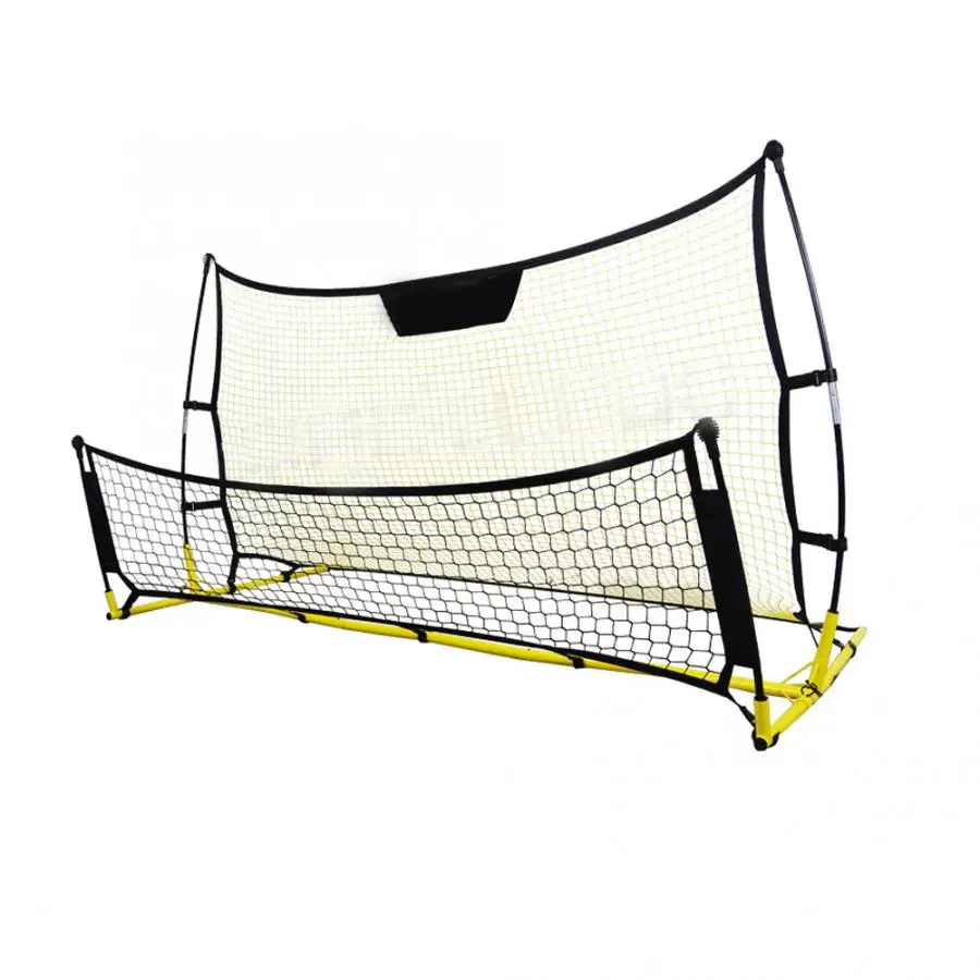 Портативный футбол Rebounder сетка демонтировать Спорт на открытом воздухе Футбол