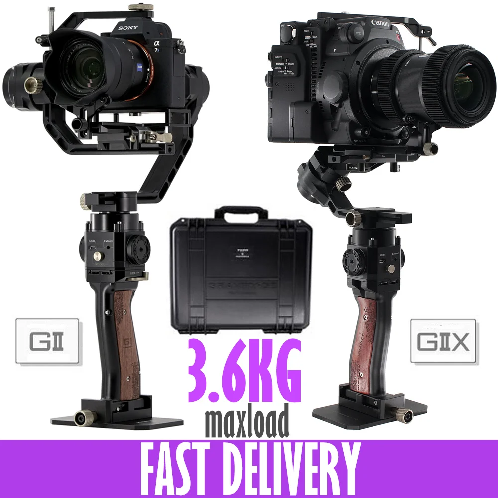 Tilta MAX G2 G2X тяжести 3 осевой ручной шарнирный стабилизатор для камеры GoPro нагрузки 6