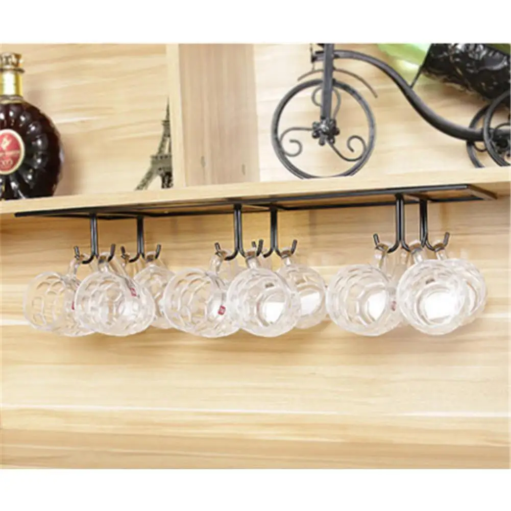 Adeeing Iron Hanging Rack For Mug Glass Coffee Cup Storage | Дом и сад