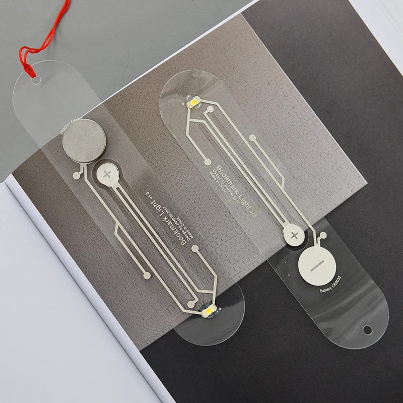 Милый креативный мини ультра-тонкий Закладка с лампой светодиодный светильник