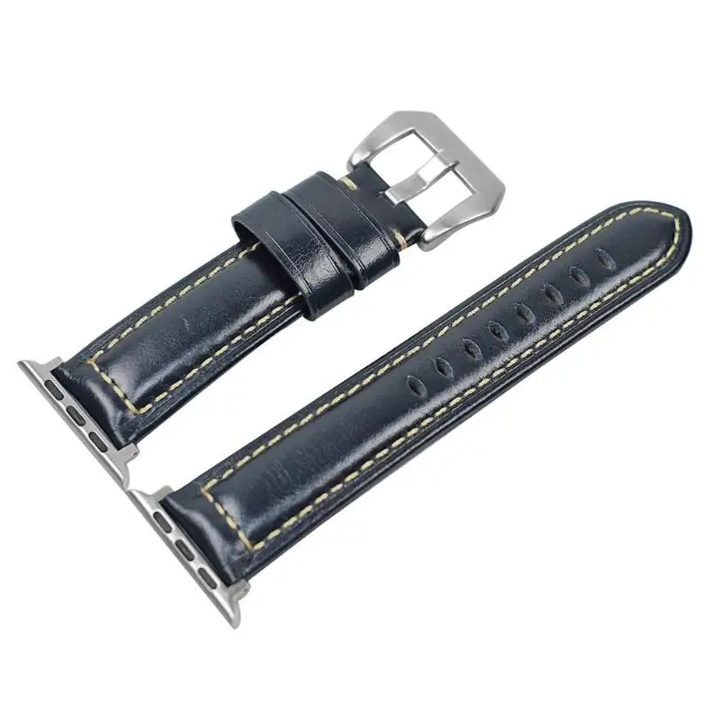 Leather Adjustable Bracelet Watch Band Wrist Strap for iWatch Series 4 40mm Smart Intelligent Accessories | Электроника
