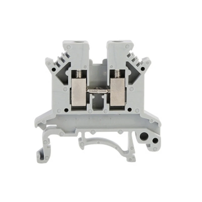 50 шт. UK2.5B/UK3N/UK5N направляющая Клеммная колодка 0 2-2.5mm2 32A 800V | Обустройство дома