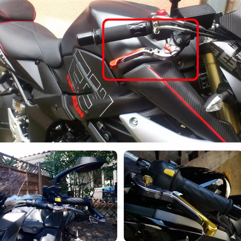 

2x Folding Extendable Brake Clutch Levers for Husqvama Nuda 900/R 11-13 12