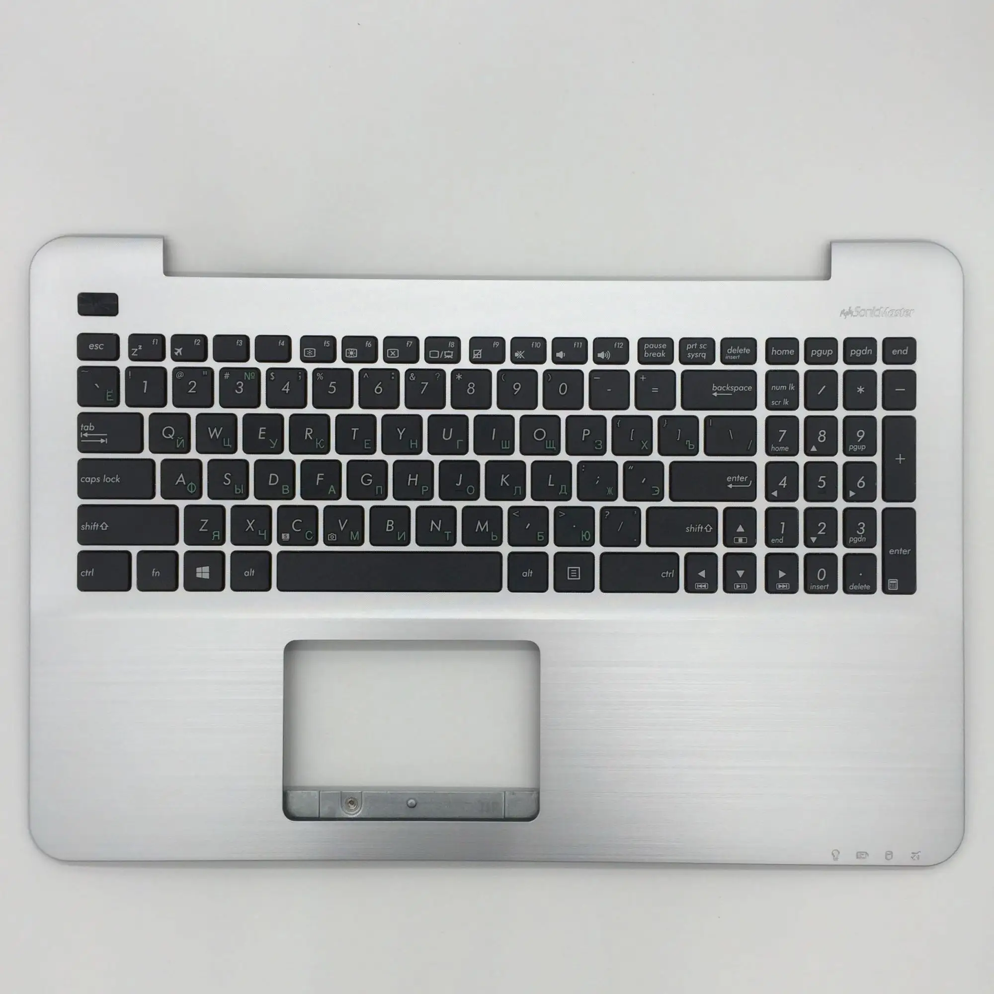 Новая русская клавиатура для Asus X555LA X555LB X555LD X555LJ X555LI X555LF X555LP с подставкой рук |