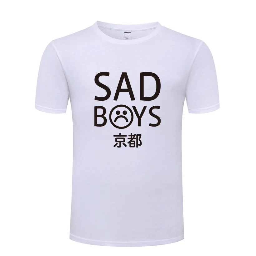 UNKNOWN DEATH Sad Boys Yung музыка мужская футболка 2018 Новая одежда для детей с короткими