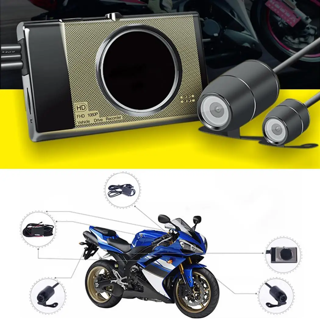 Гравитационный зонд HD водонепроницаемый 140 градусов Dashcam оригинальный