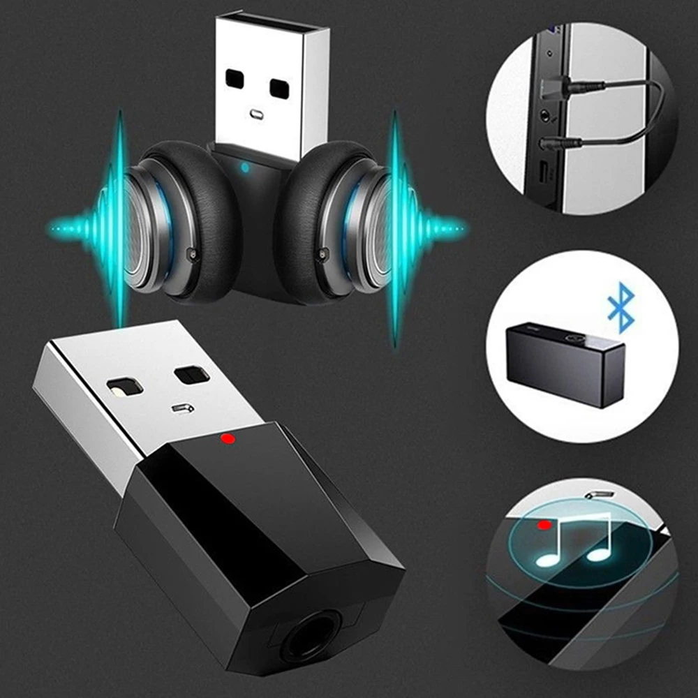 Новый USB Bluetooth приемник передатчики 5 0 беспроводной аудио музыкальный стерео