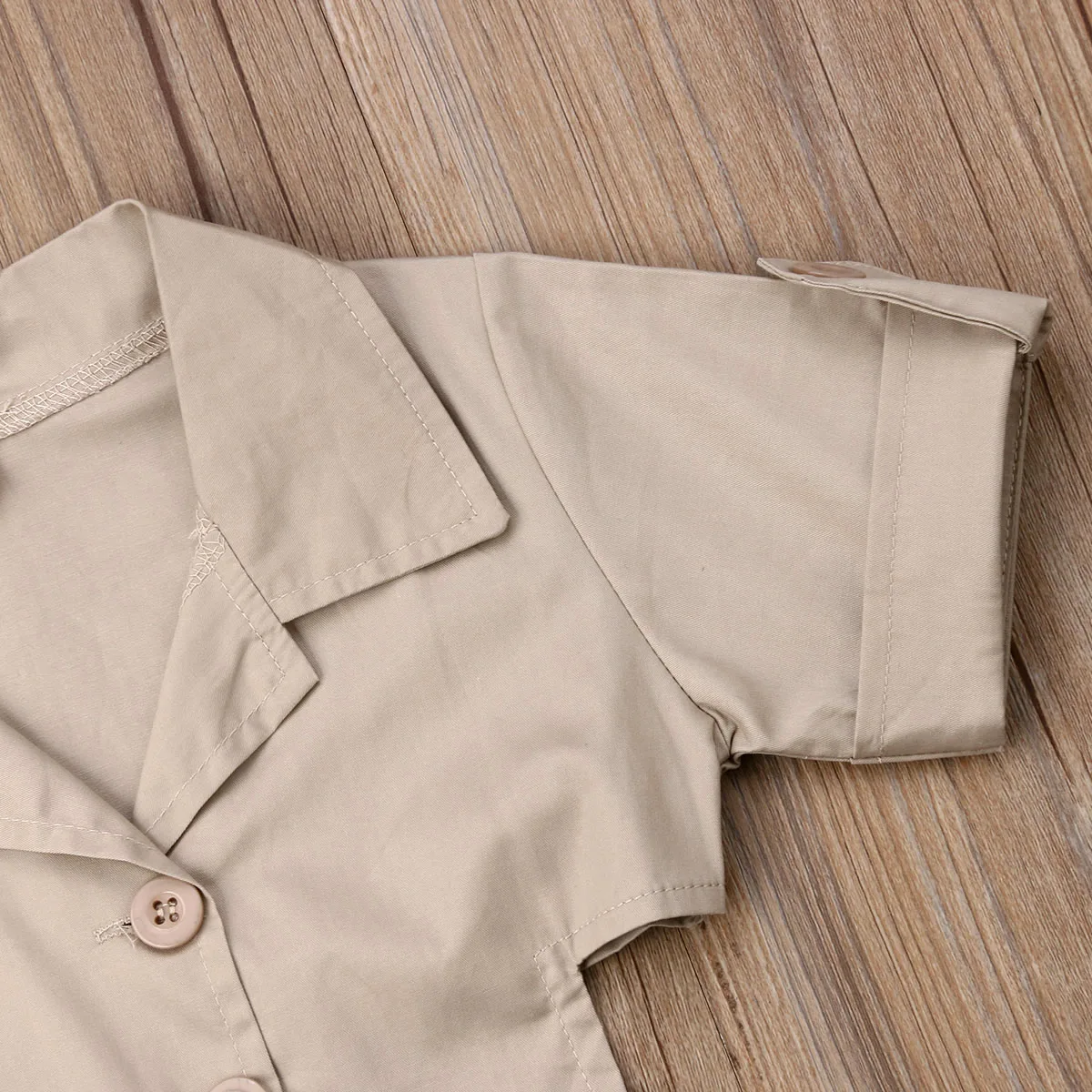 Одежда для маленьких девочек Pudcoco боди с короткими рукавами и поясом комбинезон