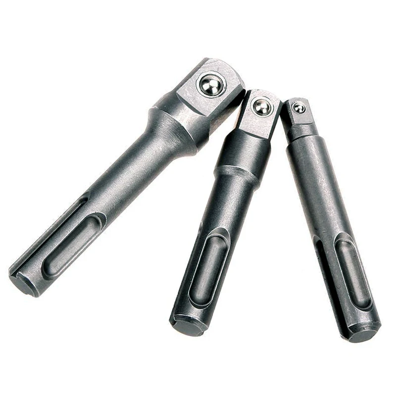 Набор адаптеров SDS Plus 3 шт. переходники 3/8 дюйма насадки-патроны аксессуары для