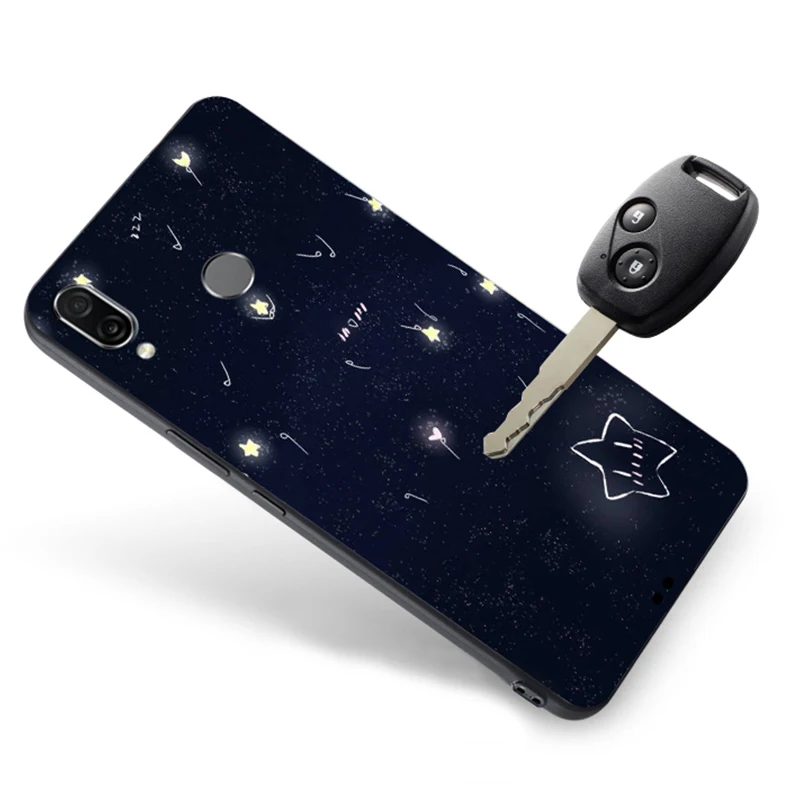 Silicon Case For Huawei Y9 2019 Nova 3 3i Cover Honor 8x max 10 9 Lite 7c Pro y9 With Ring Fashion |
