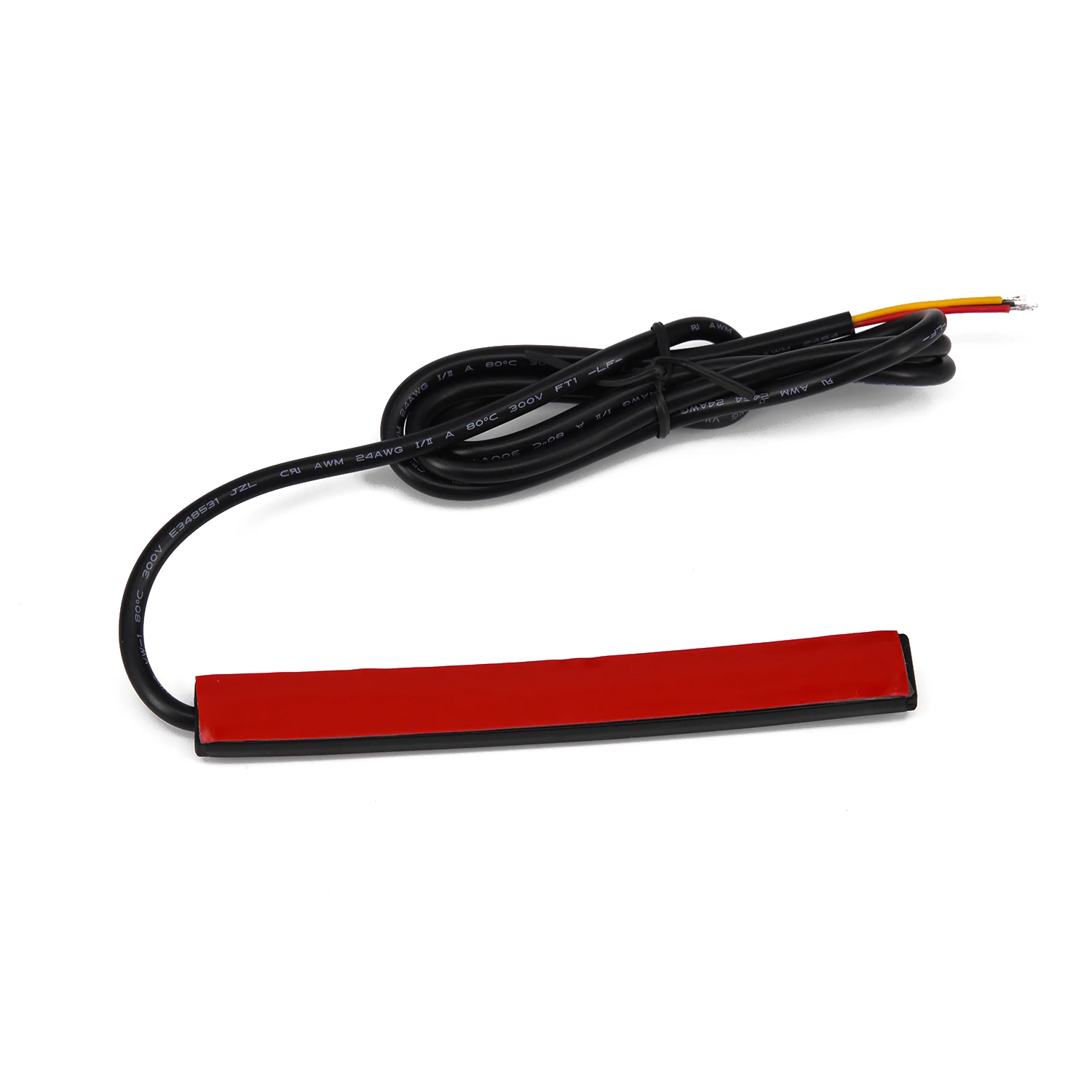 Пара 17LED гибкий полосатый свет для бара Белый Янтарный указатель поворота