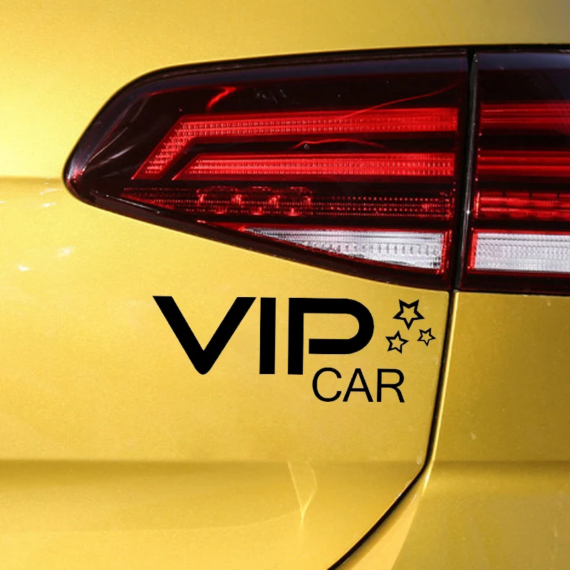 18*6 6 см Vip автомобильный Звездный автомобиль Забавный Интересный бампер наклейка