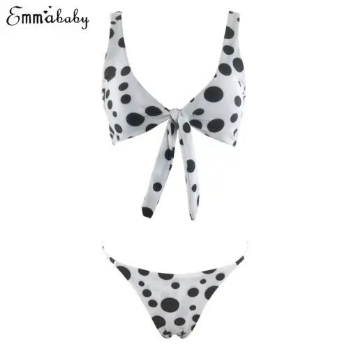 Women's Bandage Bikini Set Push-up Swimsuit High Waist Bathing Swimwear Fashion | Женская одежда