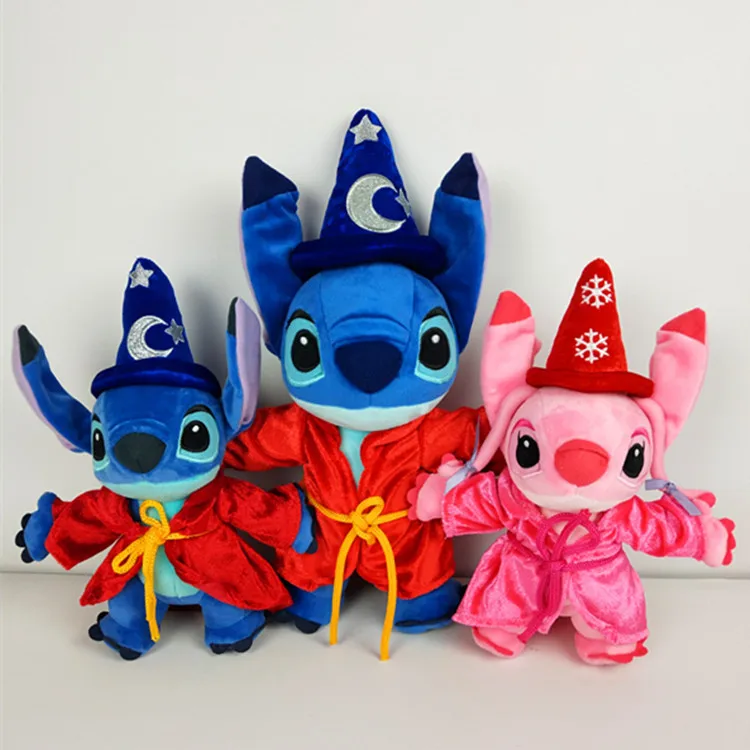 25 см Kawaii Ститч Плюшевые игрушки Аниме пижамы Лило и мягкие животные куклы милые