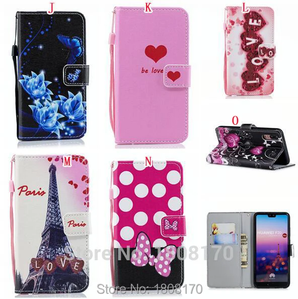 C-ku Cartoon Flower Cat Wallet Leather Case For Samsung Galaxy S10 Plus S10E A6S J4 Core Butterfly Tower Stand Skin Cover 1pcs | Мобильные