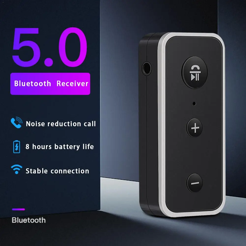 Автомобильный приемник Bluetooth 5 0 3 мм AUX аудио беспроводной адаптер для наушников