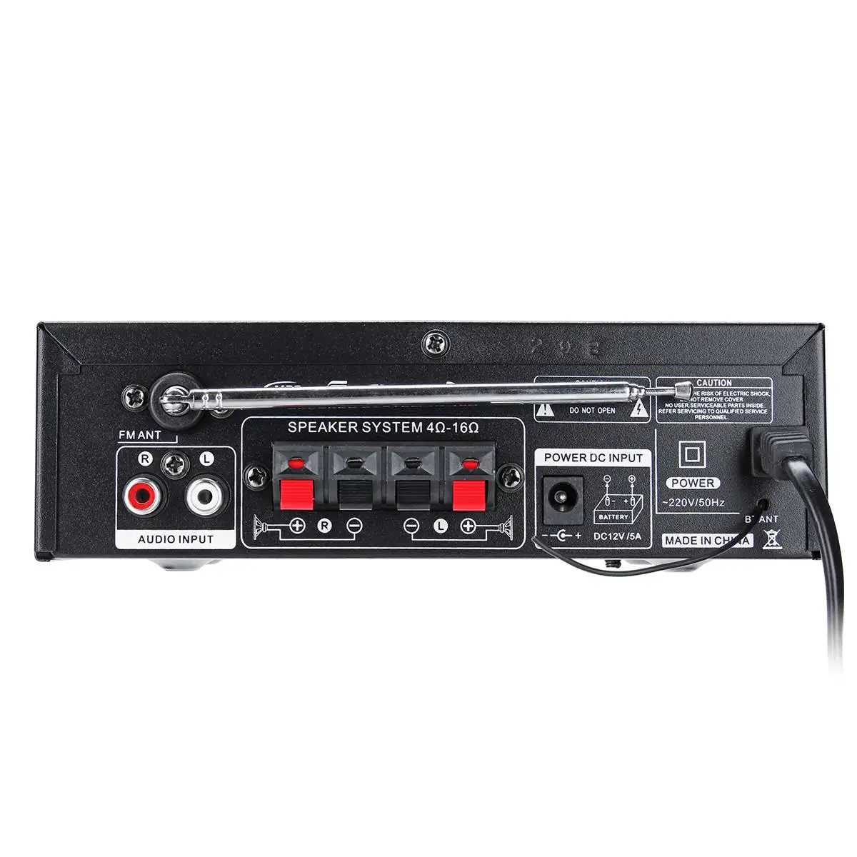 Автомобильный мини усилитель мощности KROAK 600 Вт 12 В 220 USB bluetooth Hi Fi стерео аудио