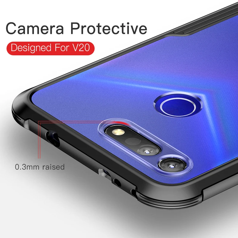 Msvii чехол для телефона huawei Honor V20 силиконовый 360 полная защита прозрачный |