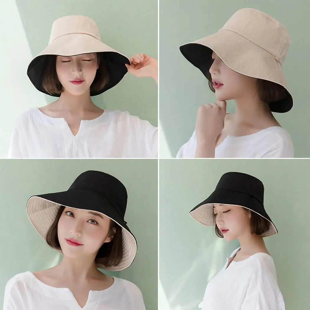 Women Casual Headwear Stretchy Soft Comfort Female Hand wash only. Double-sided Summer Hat None Patchwork | Аксессуары для одежды