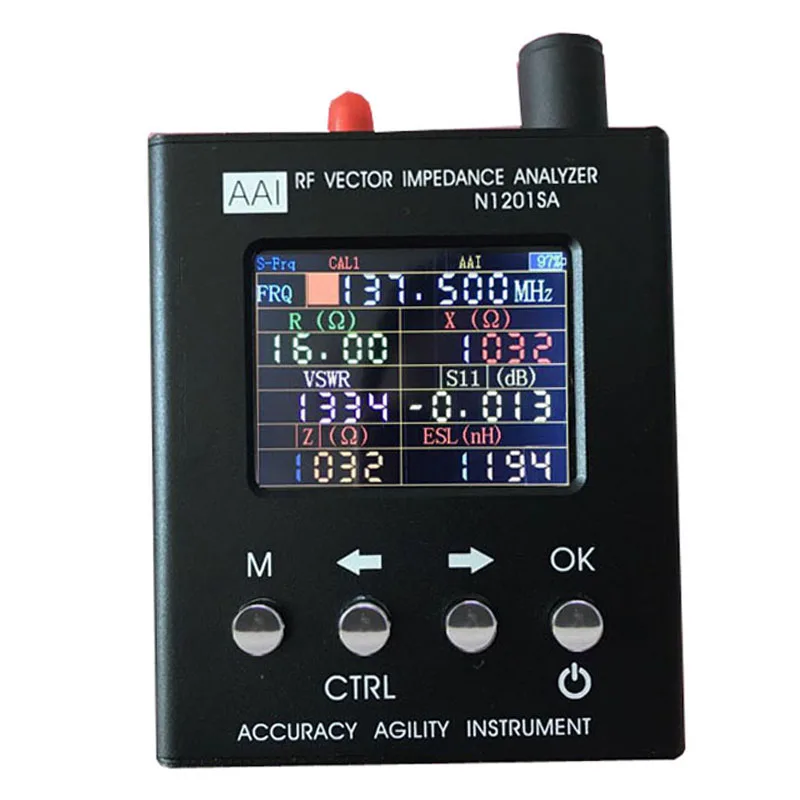Новая английская версия N1201SA 140 МГц 2 7 ГГц UV RF векторное сопротивление ANT КСВ