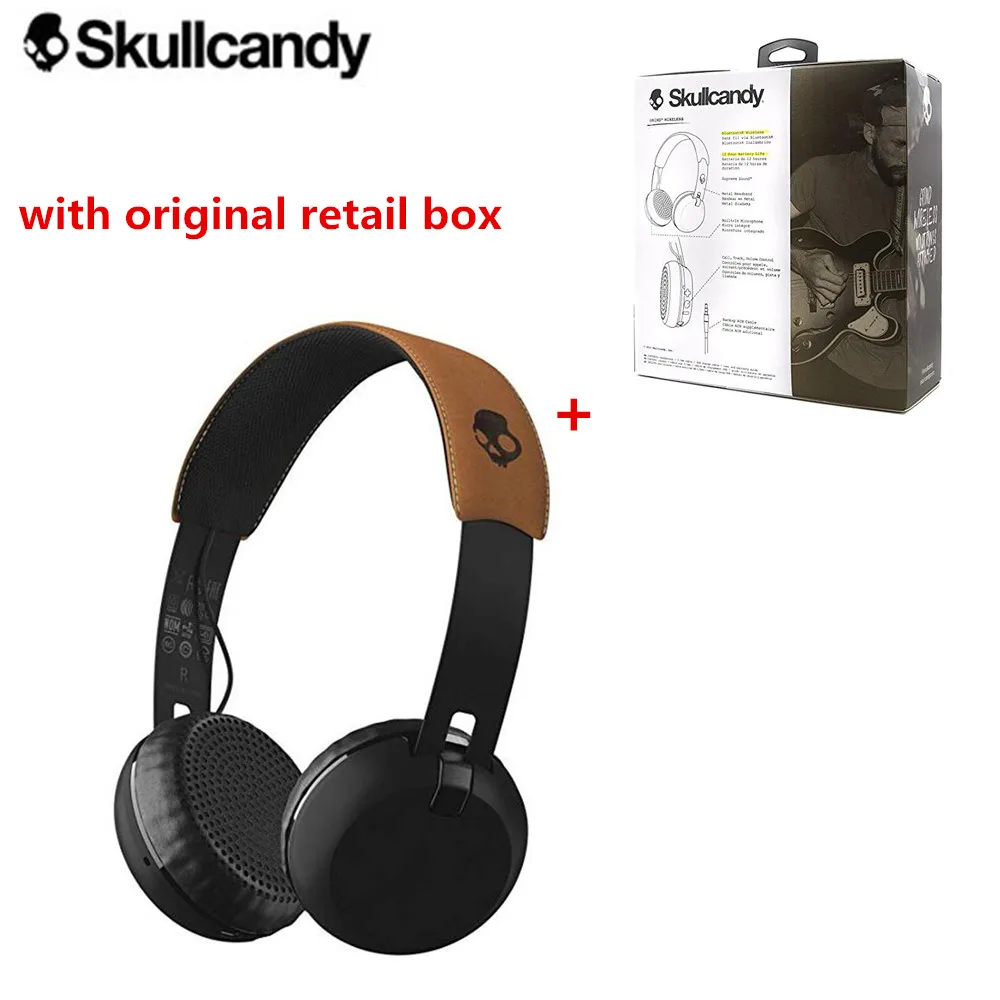 Skullcandy GRIND Беспроводная Bluetooth сабвуферная гарнитура Беспроводные спортивные