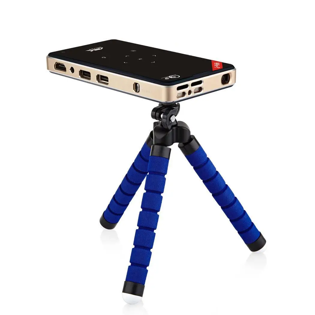 Мини проектор 4 K Android домашний кинотеатр 2 4G 5 8G Wifi карманный проектор|Домашний