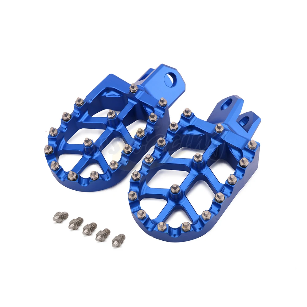

Motorcycle Billet MX Wide Foot Pegs Pedals Rest Footpegs For Suzuki RM125 RM250 RMX250S RMX250R DRZ400 DRZ400E DRZ400S DRZ400SM