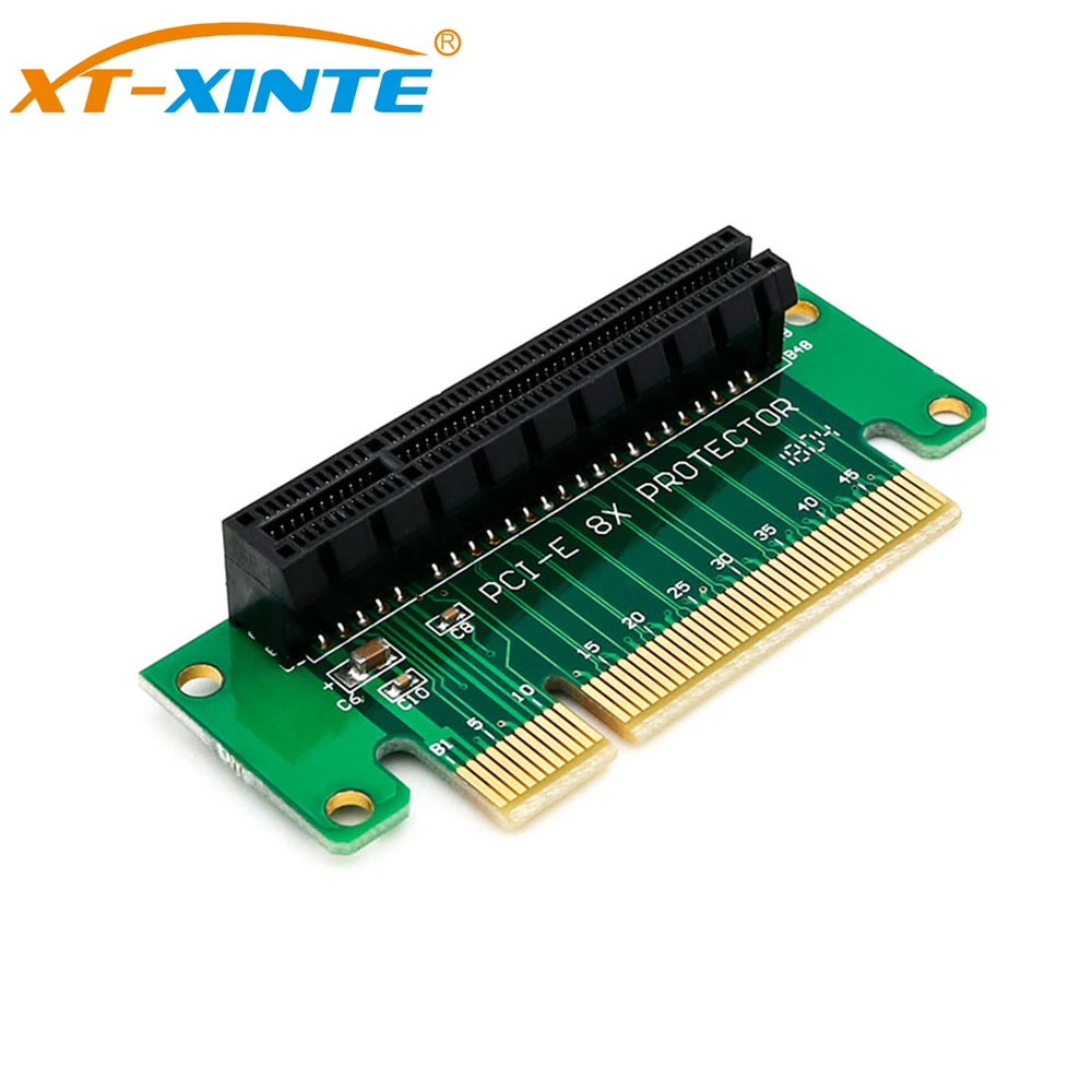 Переходная карта PCI Express 8x переходная с левым углом 90 градусов КОМПЬЮТЕРНЫЙ
