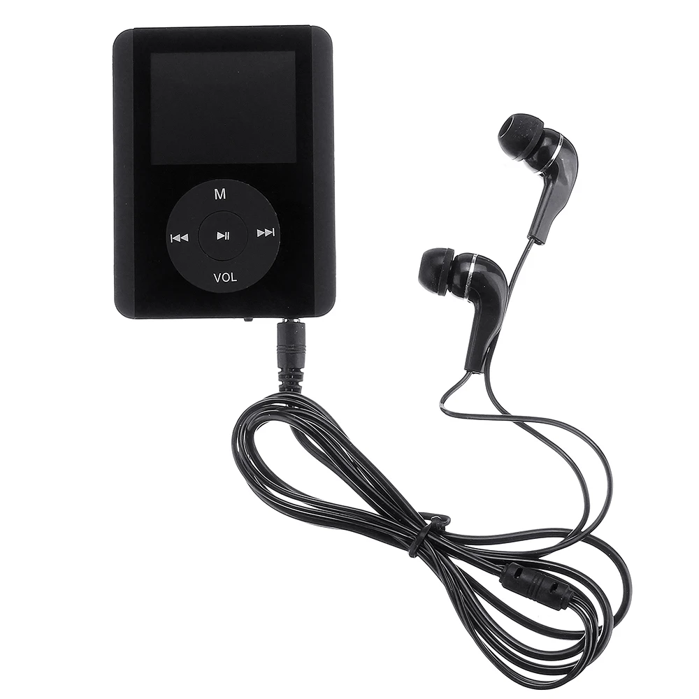 LEORY 4G 8G 16G 32G 1 8 дюймов мини MP3 музыкальный плеер без потерь экран OTG fm радио